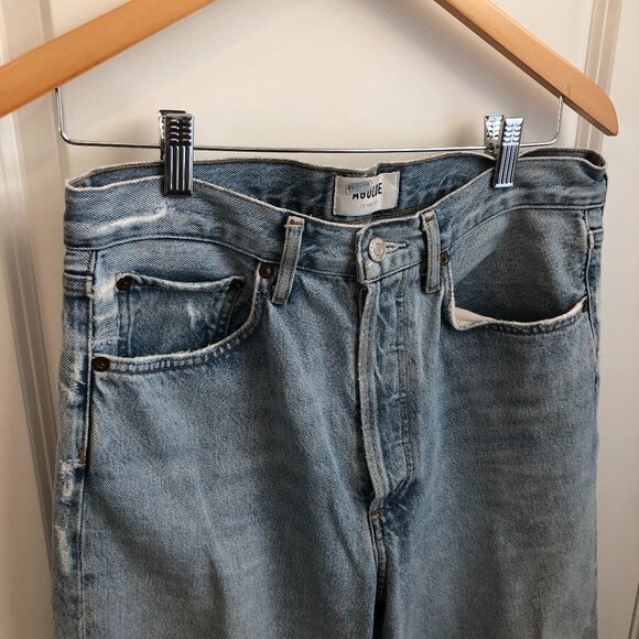 Agolde Riley High Rise Straight Women's Jean 27 - Picture 1 of 10